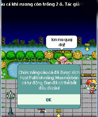 Avatar Event Trung Thu đóng băng thời gian câu cá, tự độ mua mồi và bán cá, rương vô tận... Kiếm điểm vô cùng Dễ